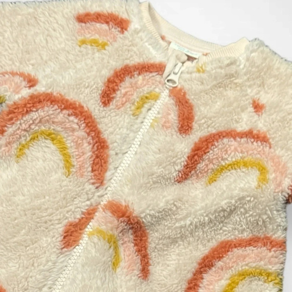 4/$20 Next Zip Up  Fuzzy Sleeper - Picture 2 of 5